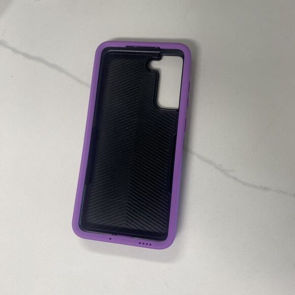 For Samsung Galaxy A21 FE Hard Armor Purple Case Phone Cover - Picture 2 of 7